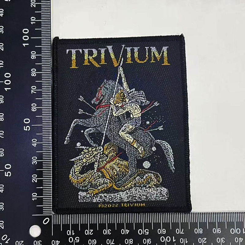 TRIVIUM 官方原版布标 In the Court of Dragon (Woven Patch)